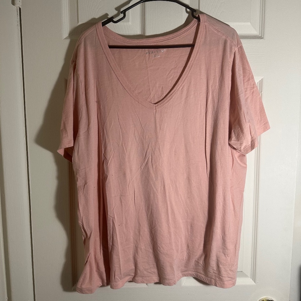 Ava and Viv Peach Tee